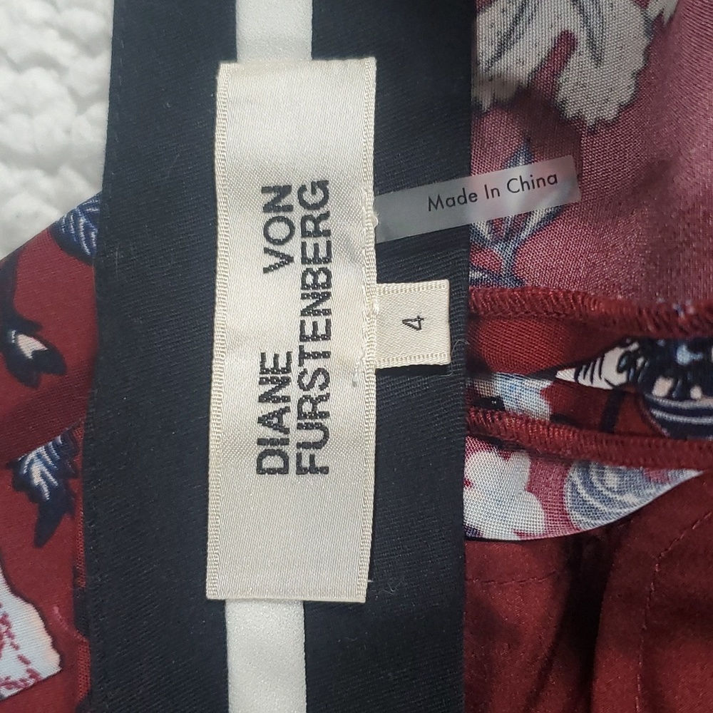 Diane Vonfurstenberg Wide Leg Pants - Picture 5 of 6